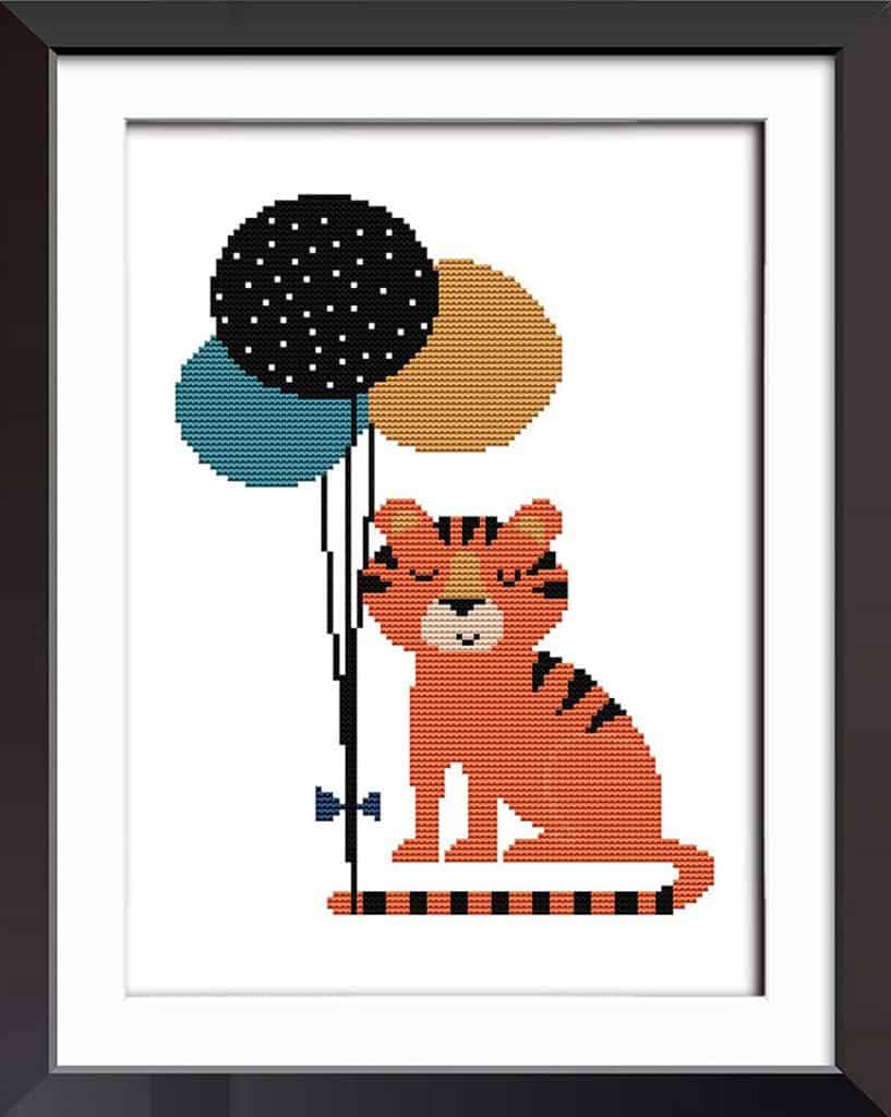 printed cross stitch kits