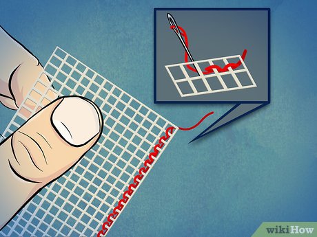 how to cross stitch on plastic canvas