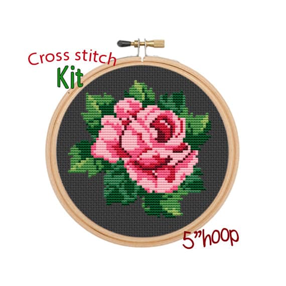 counted cross stitch kits for beginners